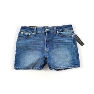 Women’s Banana Republic Denim Blue Jean Shorts Size 27 4 Classic Mid Rise NWT